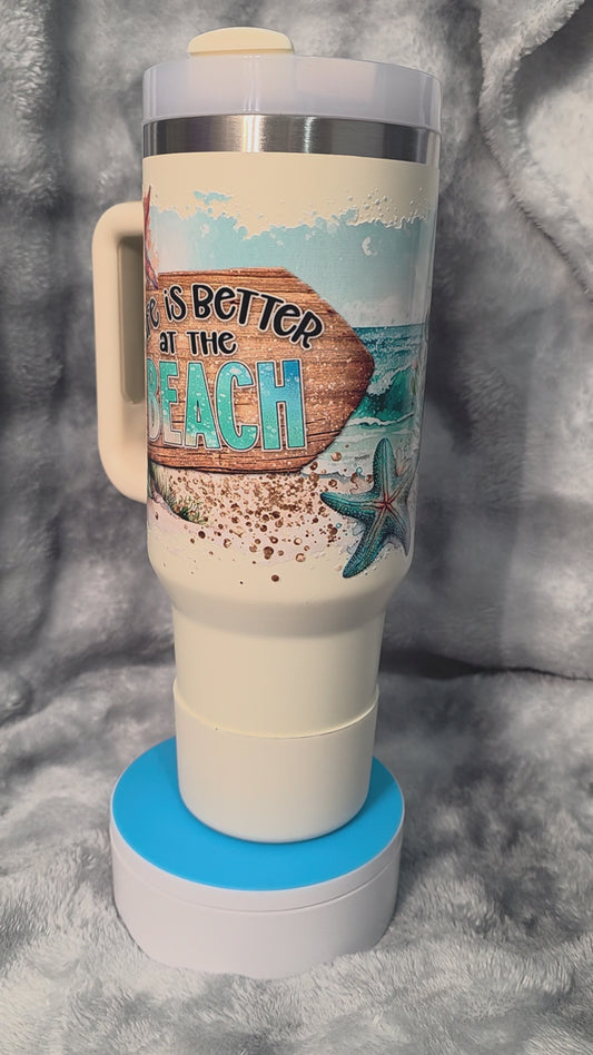 40oz with boot and straw topper