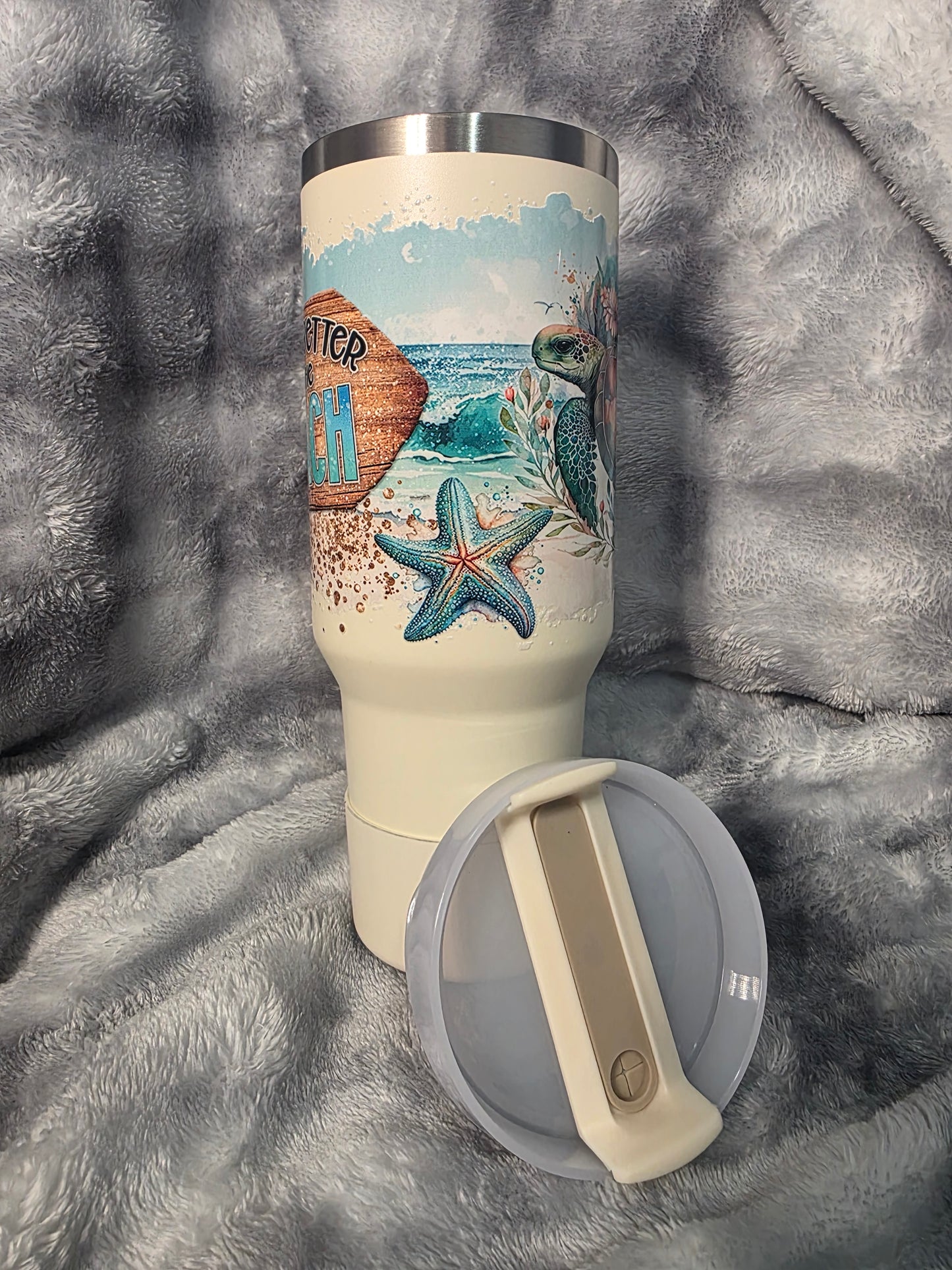40oz with boot and straw topper