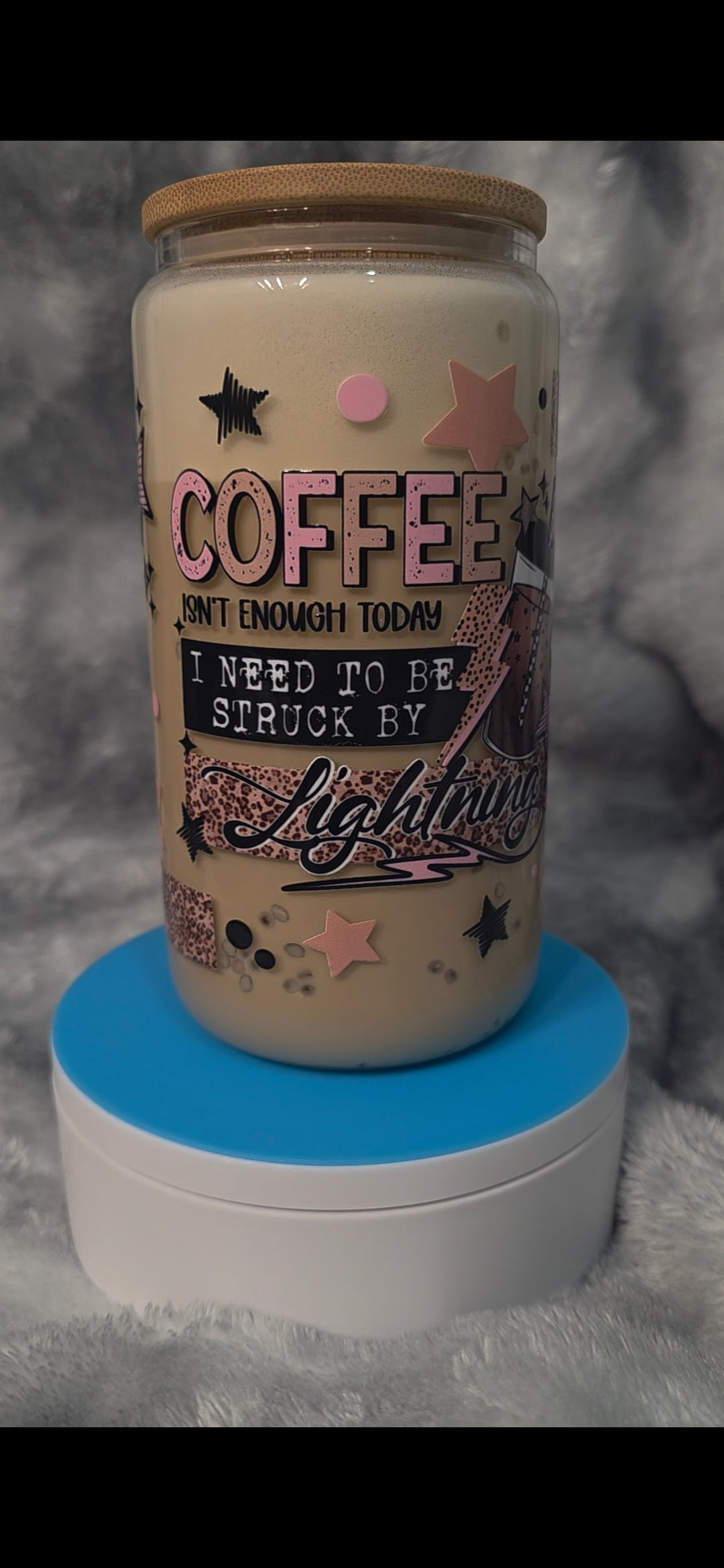16oz glass