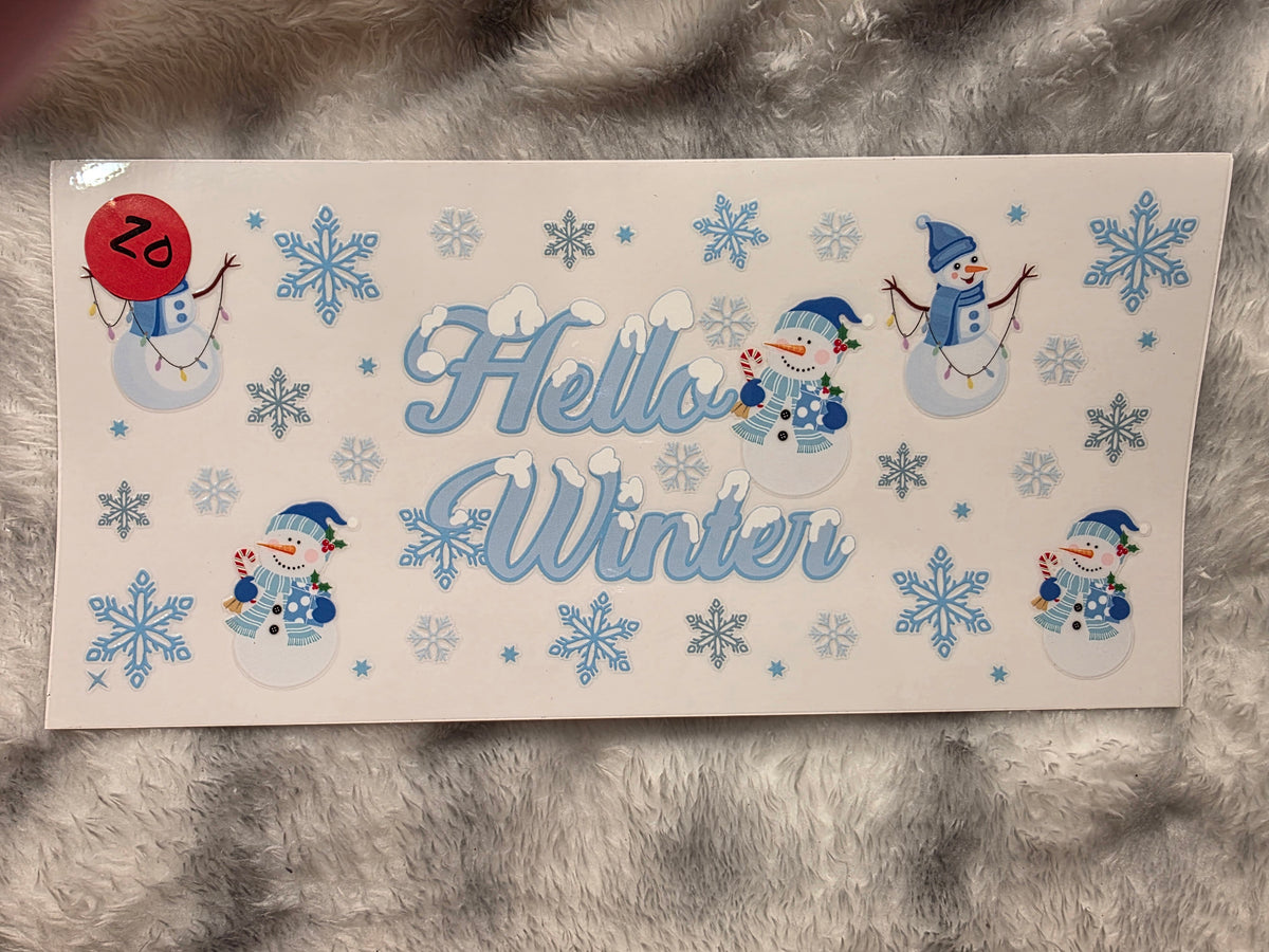 16oz christmas wraps