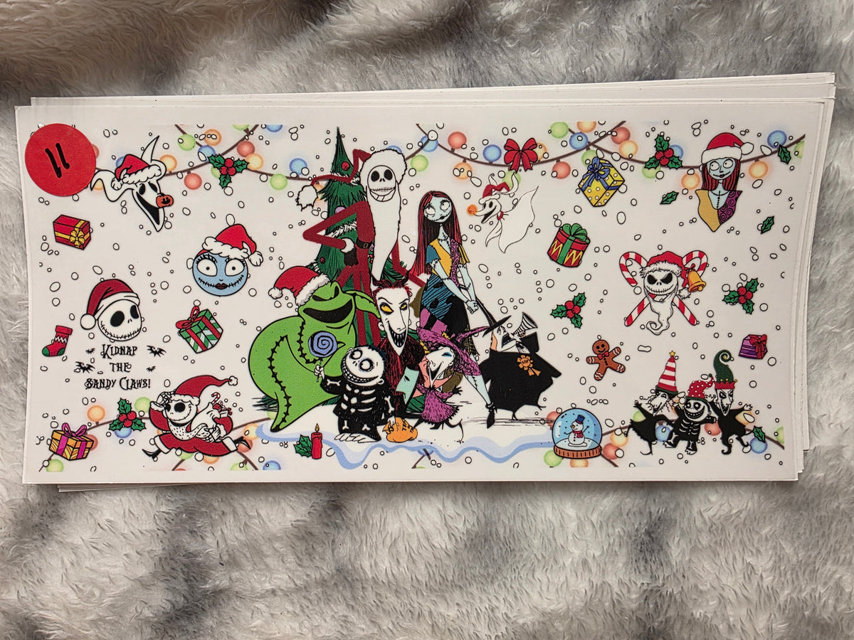 16oz christmas wraps